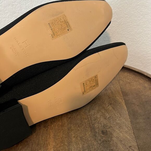 H By Halston Black Broadway Knit Water Resistant Loafer Shoes Women's Size 9 NWT - Picture 8 of 9